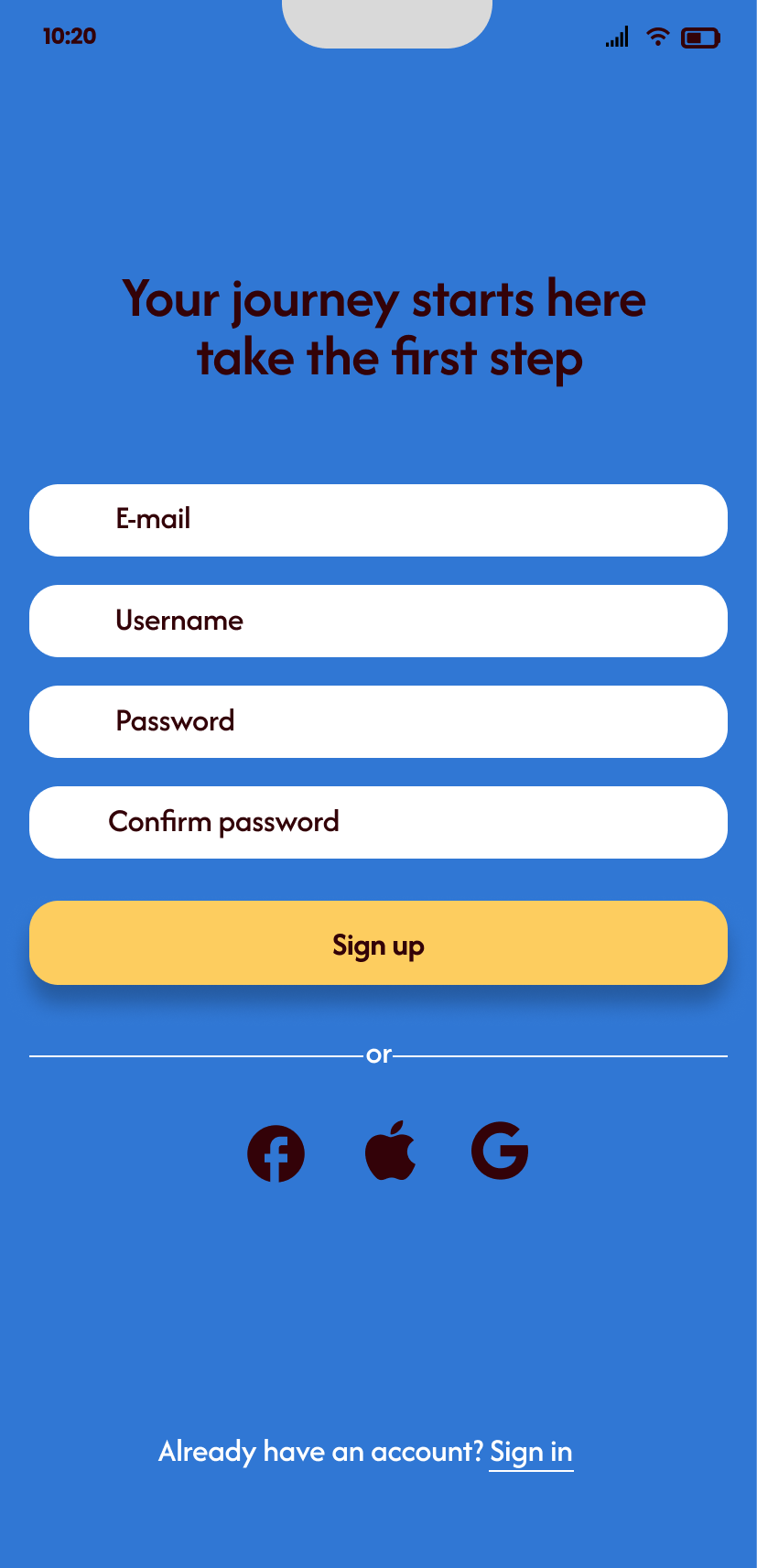 Aato: Login