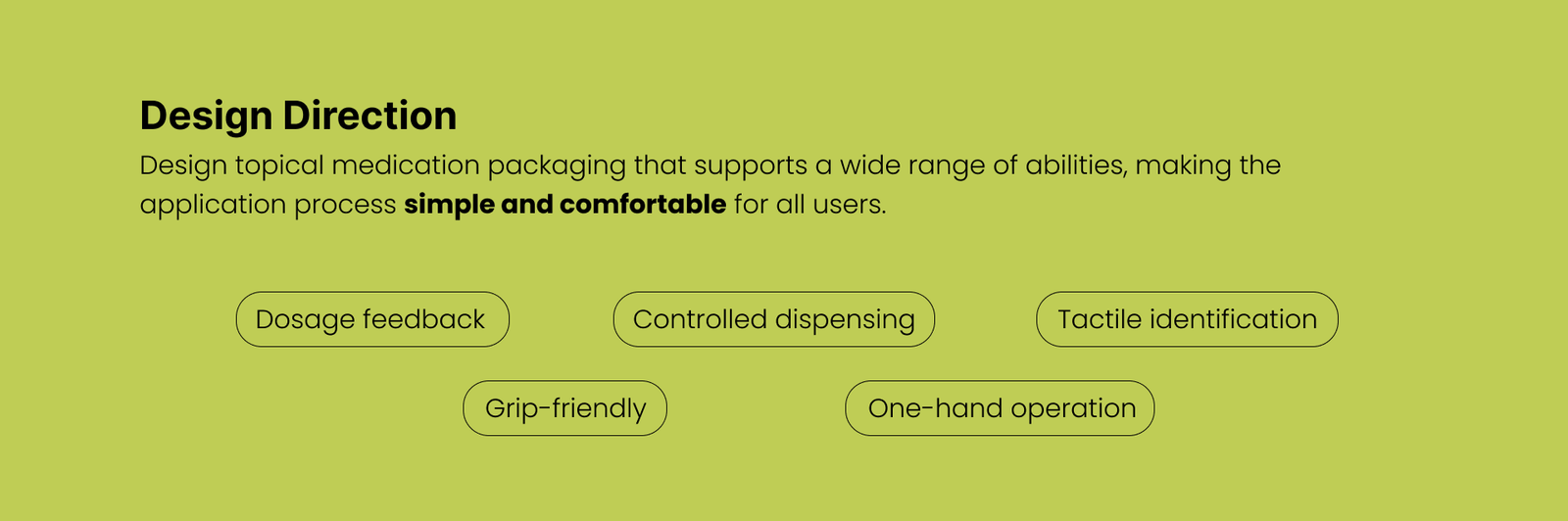 Inclusive — Design direction
