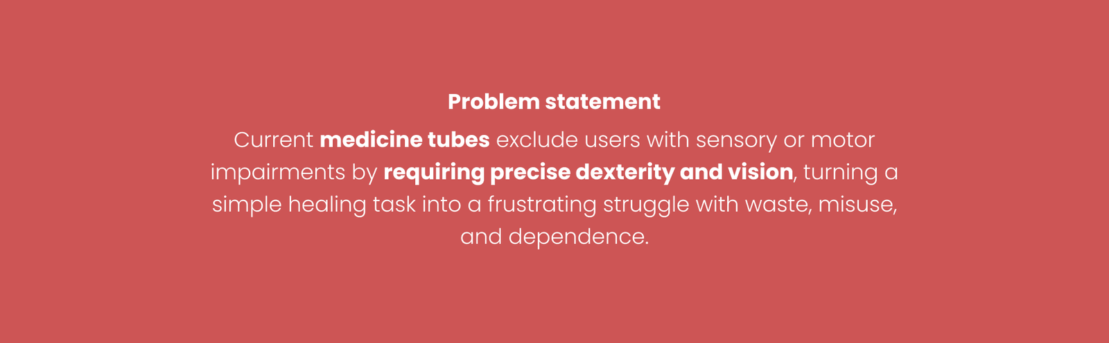 Inclusive — Problem statement